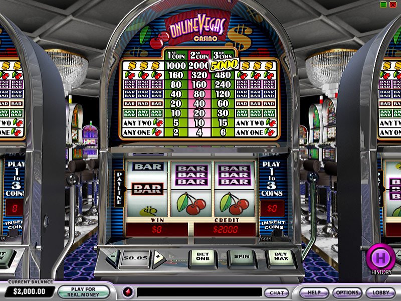 vegas online casino slots